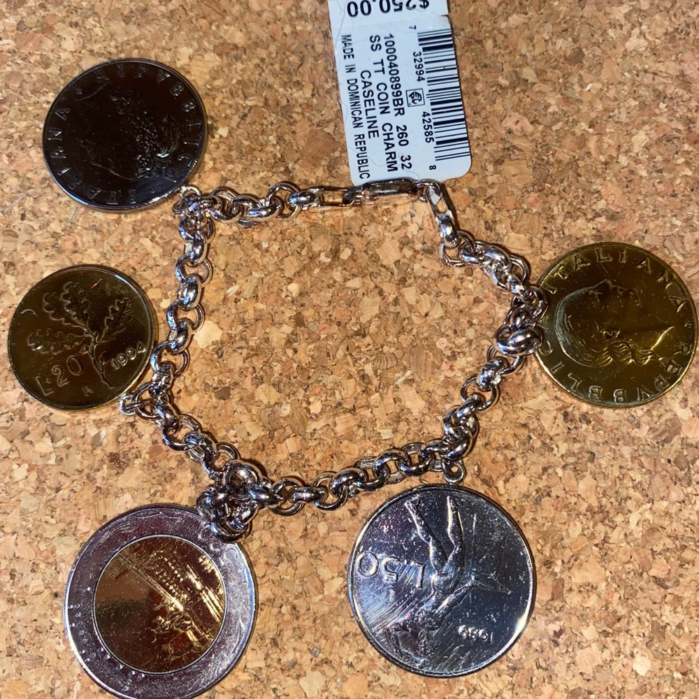 Coin bracelet